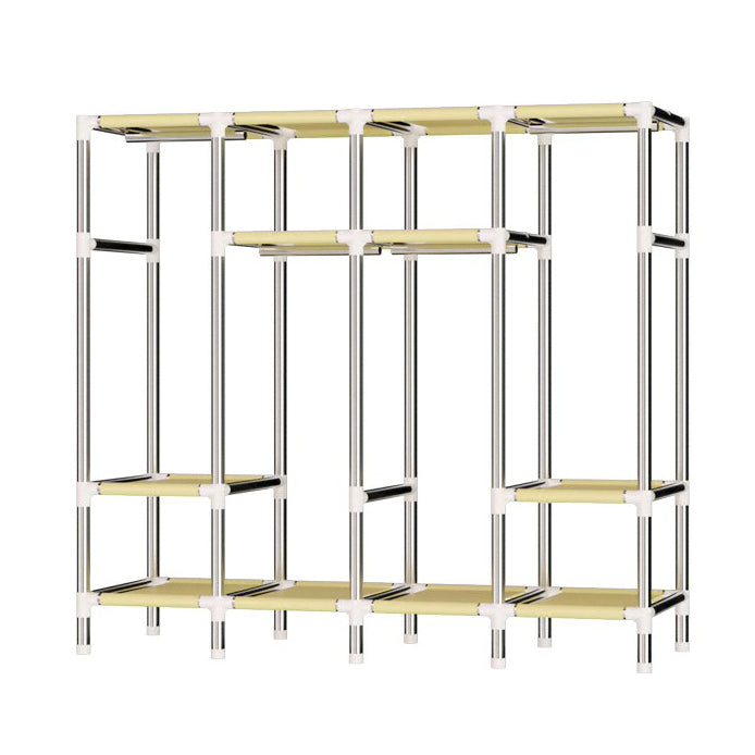 Hinged Wardrobe Closet with Legs Contemporary Wardrobe Armoire