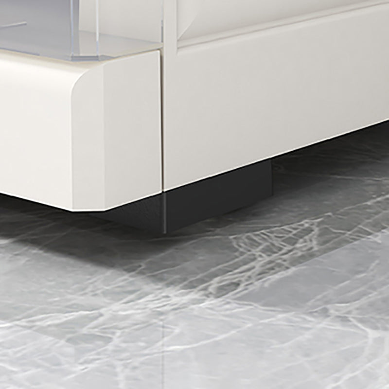 Hinged Wardrobe Cabinet with Legs Non-Hanging Storage Cabinet