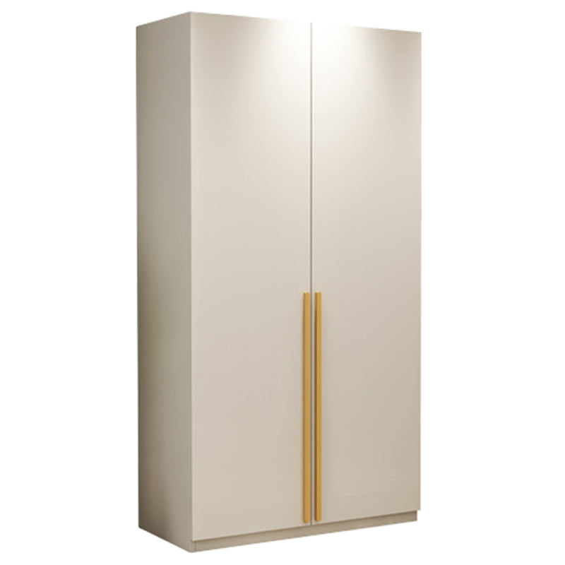 Modern Wardrobe Closet with Garment Rod Wooden Wardrobe Armoire