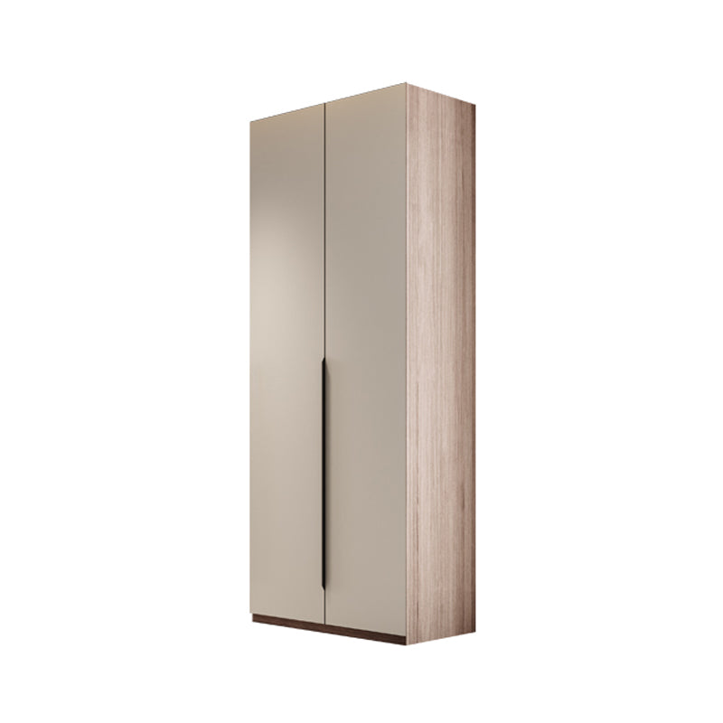 Hinged Wardrobe Cabinet Engineered Wood Wardrobe Armoire for Bedroom