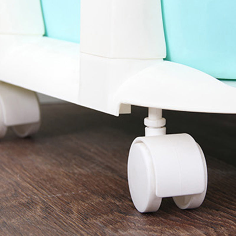 5-Drawer Storage Cabinet Contemporary Plastic Wardrobe Armoire