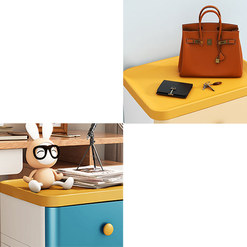 5-Drawer Wardrobe Armoire with Legs Modern Plastic Storage Cabinet