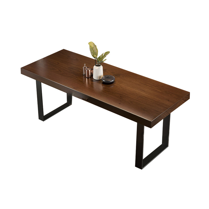 Rectangle Dining Table Set 1/5/7 Pcs Solid Wood Dining Table and Chairs