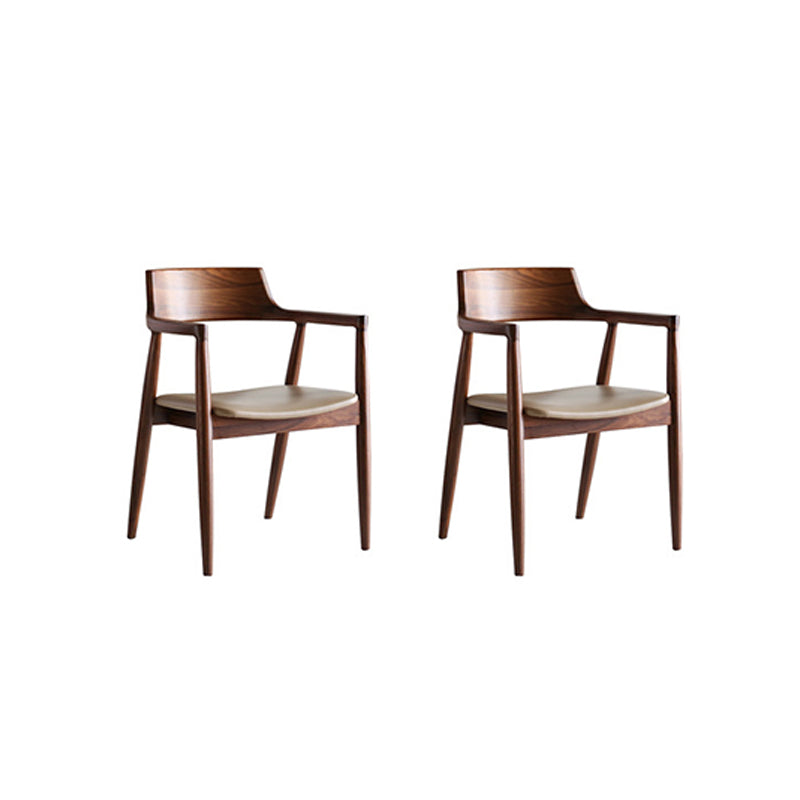 Modern 1/2/5 Pieces Dining Set Solid Wood Rectangle Dining Table Set in Natural