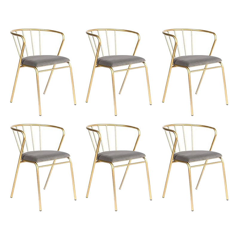 Contemporary Kitchen Dining Arm Chairs Windsor Back Chairs in Grey