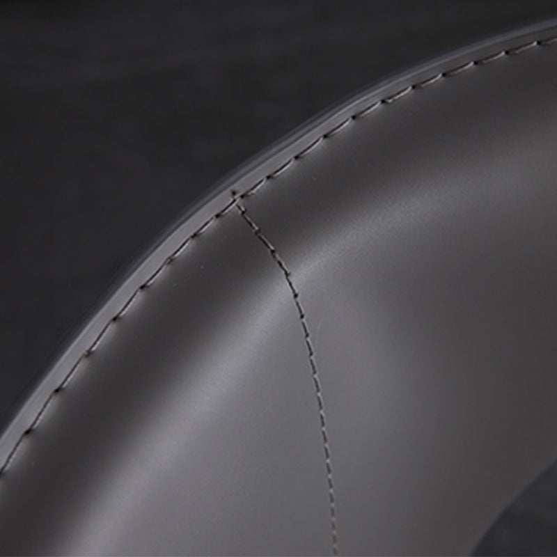 Industrial Wingback Side Chair Upholstered Armless Dining Chairs