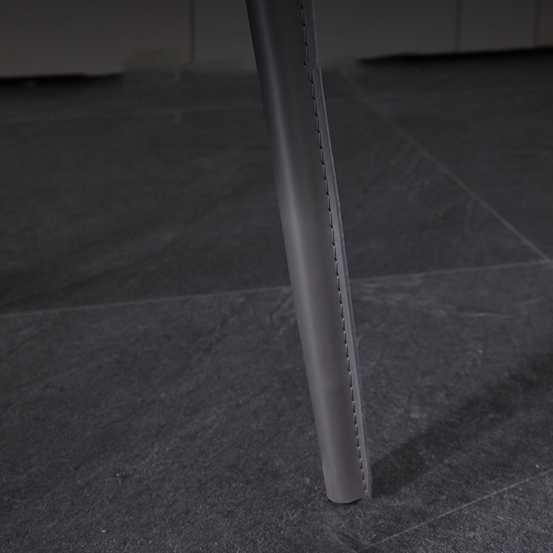 Industrial Wingback Side Chair Upholstered Armless Dining Chairs