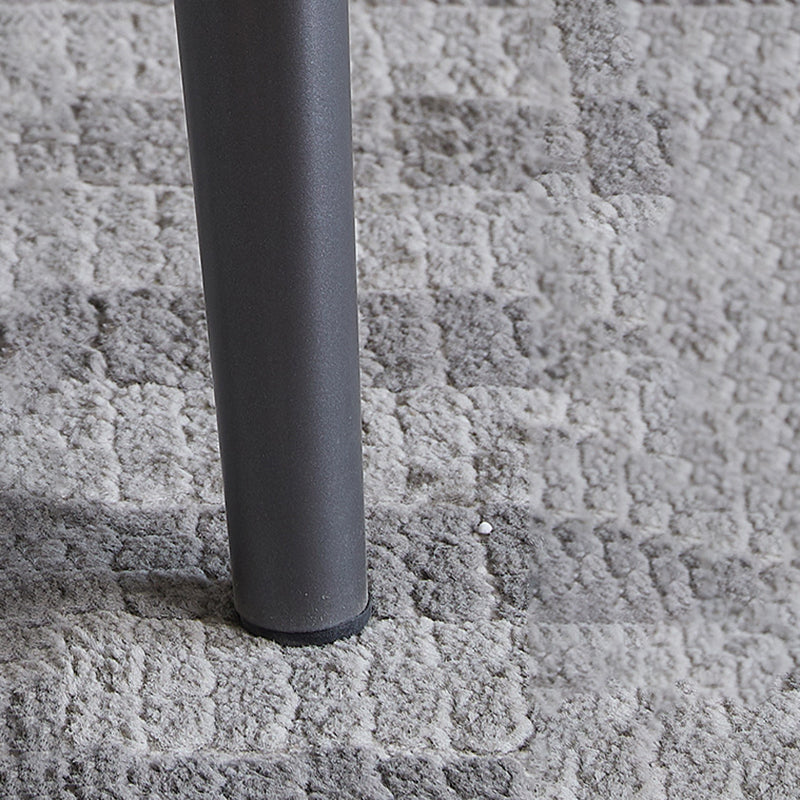 Modern Home Chair Open Back Dining Side Chair with Metal Legs