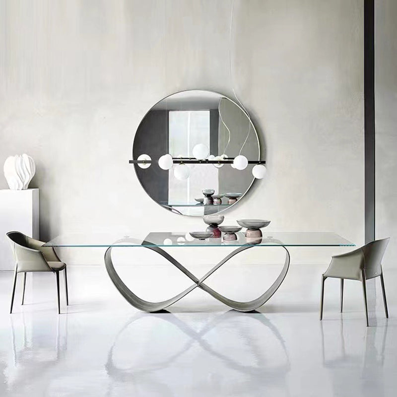 Modern Style Arm Chair Leather Indoor Dining Chair for Home Use