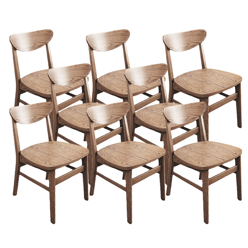 Modern Side Chair Solid Wood Indoor Dining Chair for Living Room
