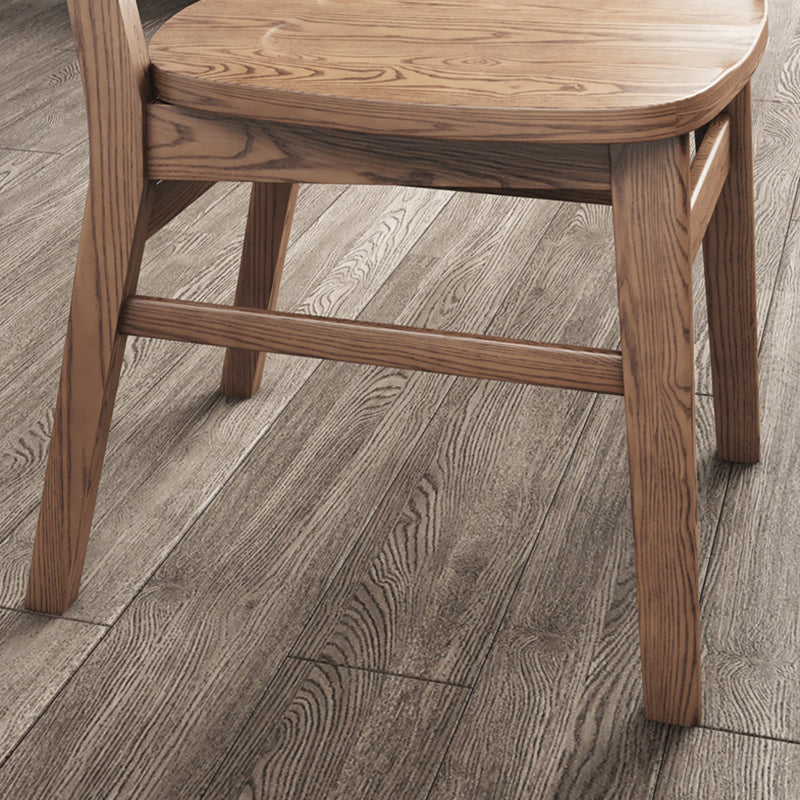 Modern Side Chair Solid Wood Indoor Dining Chair for Living Room