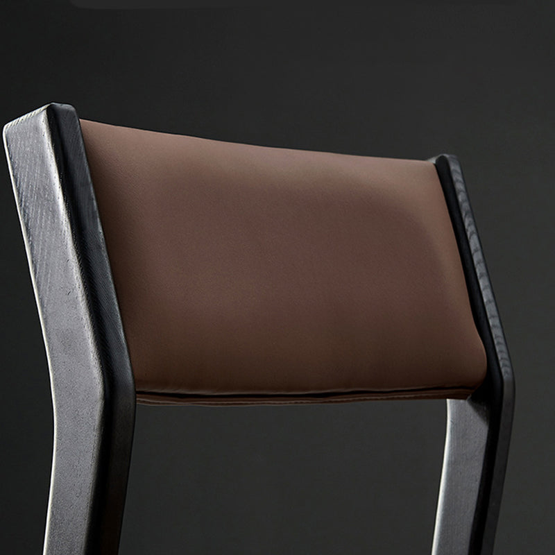 Modern Style Dining Chair Solid Wood Indoor Dining Chair with Wooden Frame