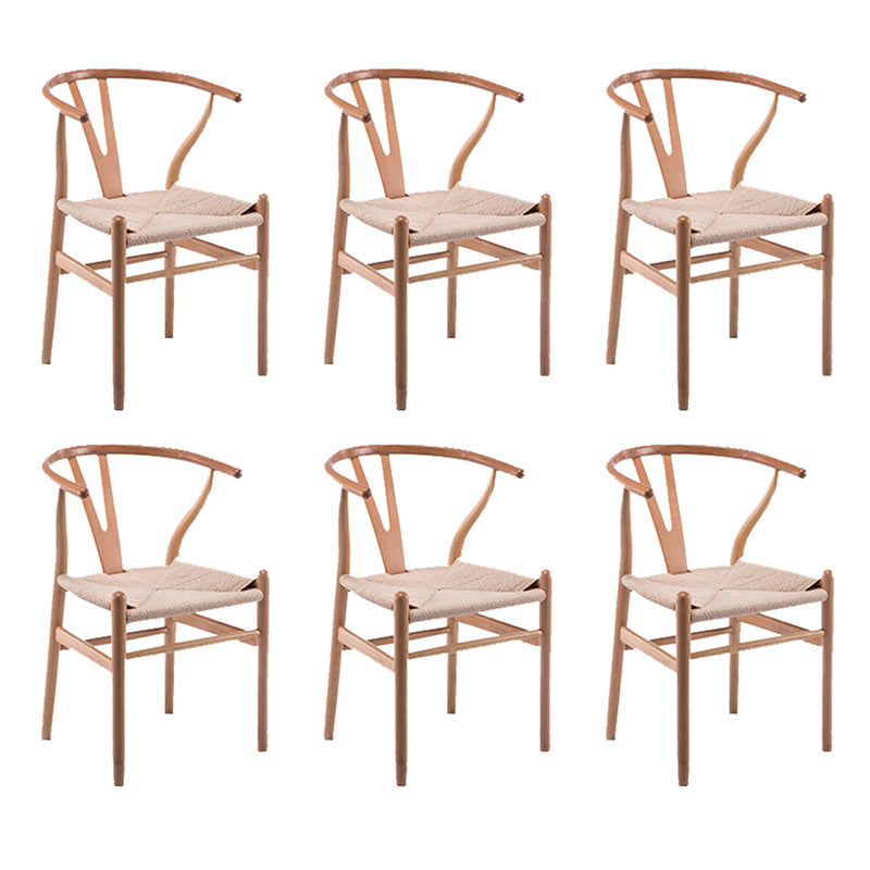 Kitchen Wood Dining Side Chair Industrial Style Chair for Kitchen