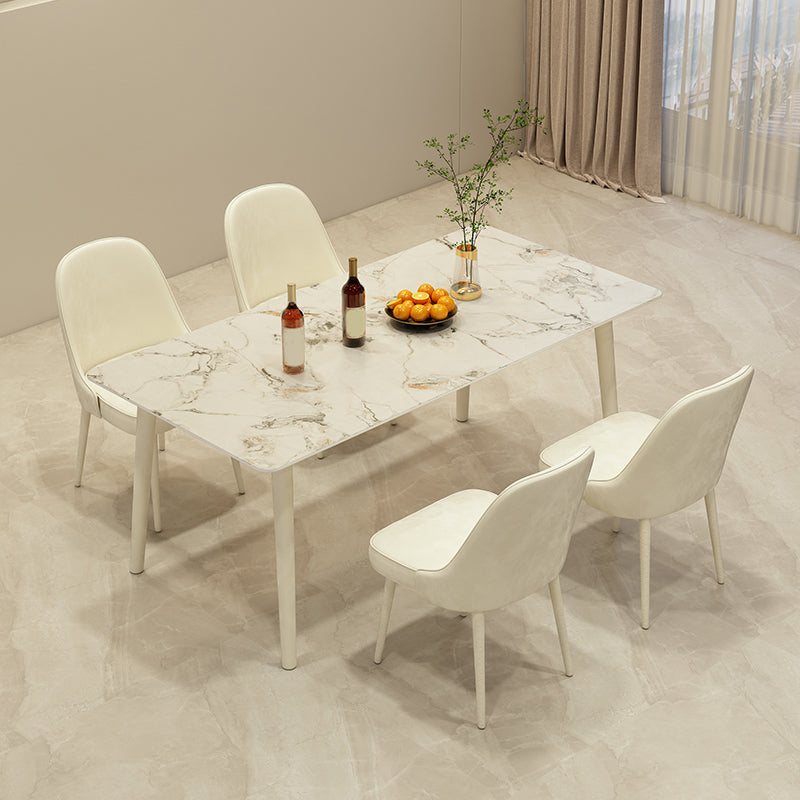 Modern Parsons Dining Chair Velvet Indoor Dining Chair for Living Room