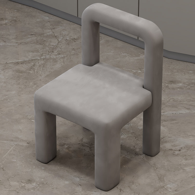 Modern Parsons Dining Chair Velvet Dining Chair for Dining Room