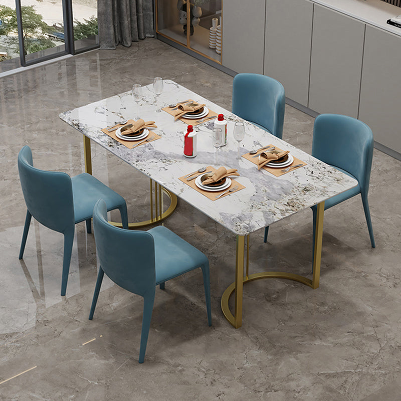 Modern Parsons Dining Chair Velvet Dining Chair for Dining Room