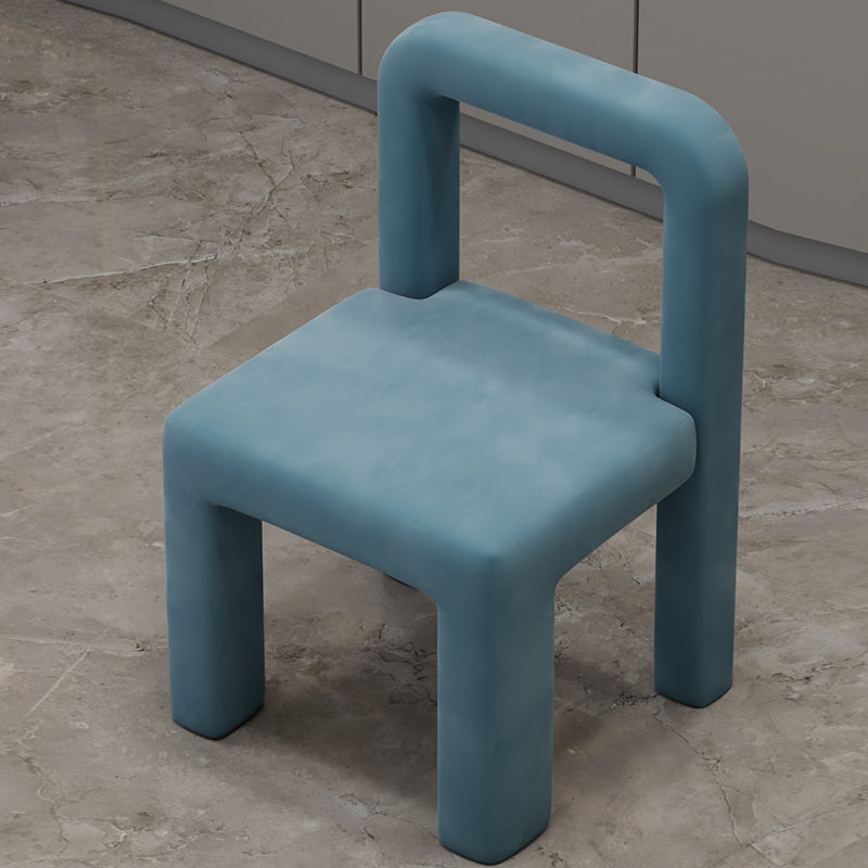 Modern Parsons Dining Chair Velvet Dining Chair for Dining Room