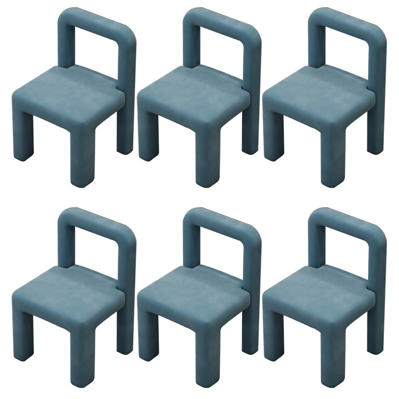 Modern Parsons Dining Chair Velvet Dining Chair for Dining Room