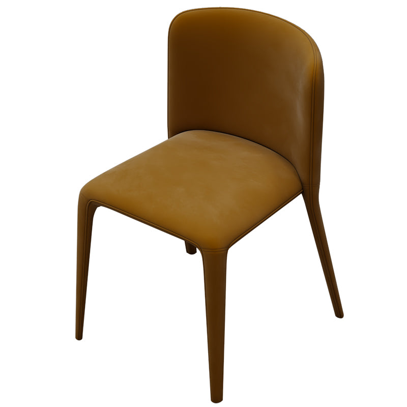 Modern Parsons Dining Chair Velvet Dining Chair for Dining Room