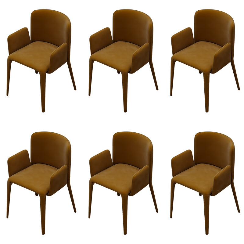 Modern Parsons Dining Chair Velvet Dining Chair for Dining Room