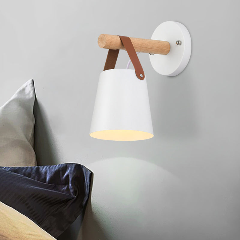 Cone Shape Metal Wall Light Fixture Modern Style Wall Lamp for Dining Room