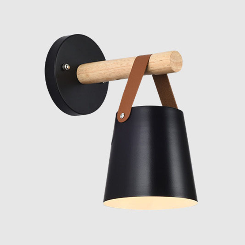Cone Shape Metal Wall Light Fixture Modern Style Wall Lamp for Dining Room
