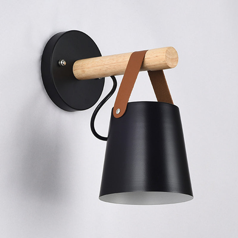 Cone Shape Metal Wall Light Fixture Modern Style Wall Lamp for Dining Room