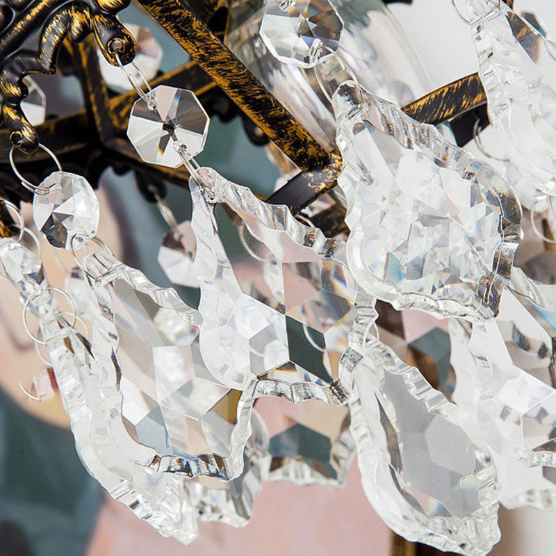 Crystal Unique Shape Sconce Light Modern-Style 1 Light Wall Light Fixtures