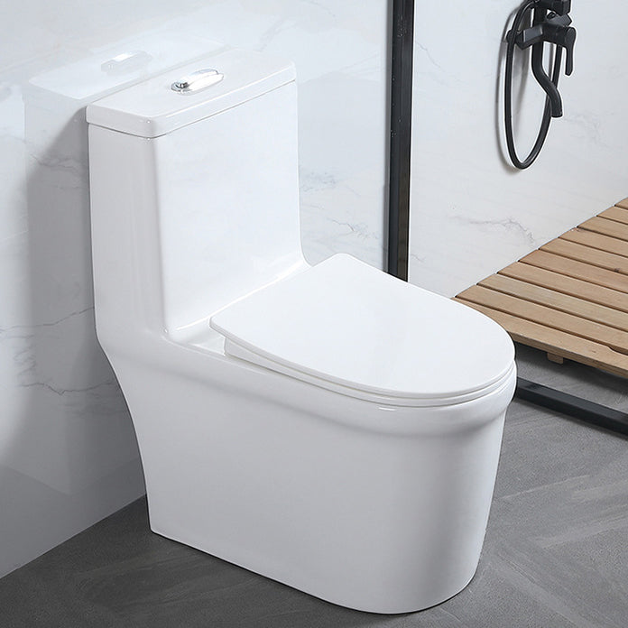 One-Piece Toilet Flush Toilet Floor Mounted UF Siphon Jet Toilet Bowl