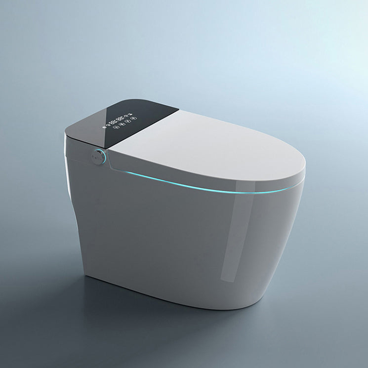 Contemporary One Piece Toilet Concealed Tank Toilet Bowl for Washroom