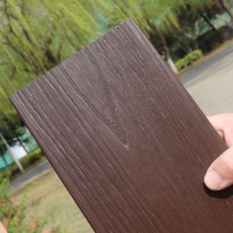 Modern Plastic Wood Laminate Scratch Resistant Laminate Plank Flooring for Outdoors