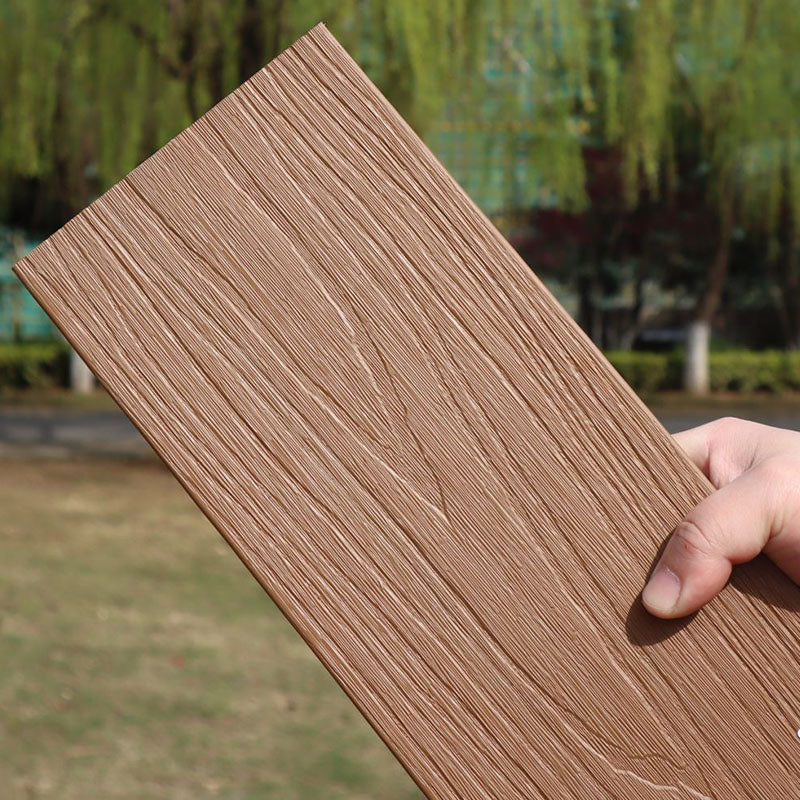 Modern Plastic Wood Laminate Scratch Resistant Laminate Plank Flooring for Outdoors