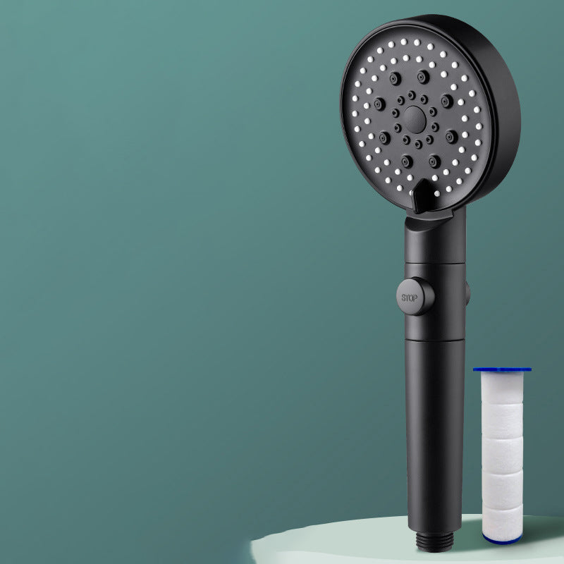 Plastic Wall-mounted Shower Head Modern Handheld Shower Head