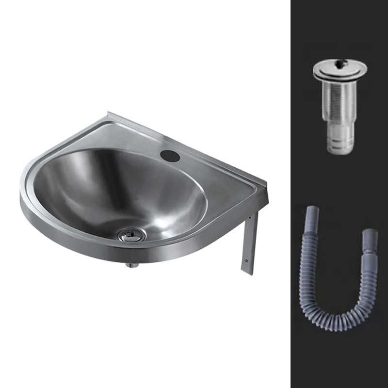 Modern Wall Mount Bathroom Sink Metal Wall Mount Bathroom Sink