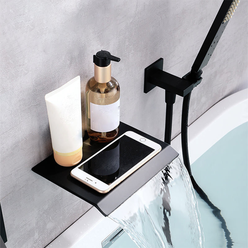 Contemporary Bathroom Faucet Wall Mounted Bathroom Faucet with Handheld Shower