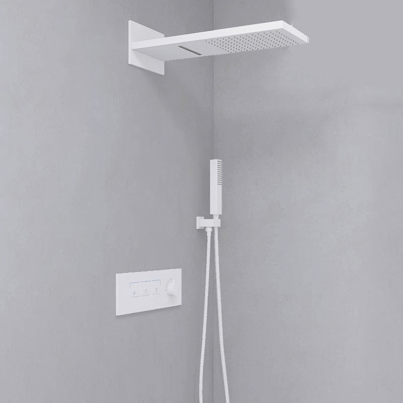 Modern Shower Set Handheld Shower Head Wall Mounted Shower System