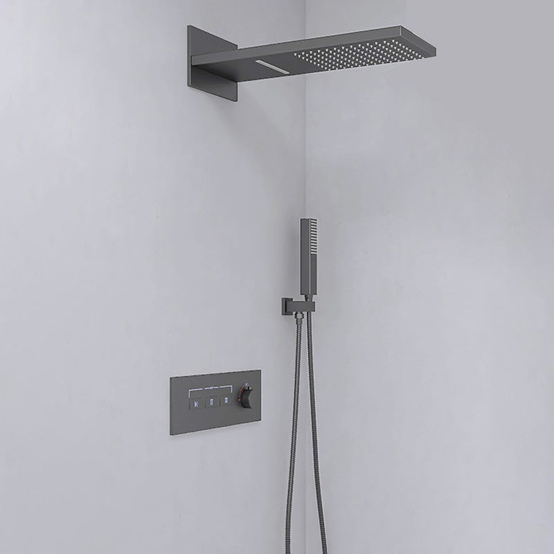 Modern Shower Set Handheld Shower Head Wall Mounted Shower System