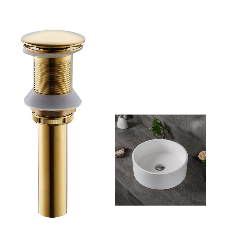 Modern Pedestal Bathroom Sink Round Pedestal Bathroom Sink with Faucet