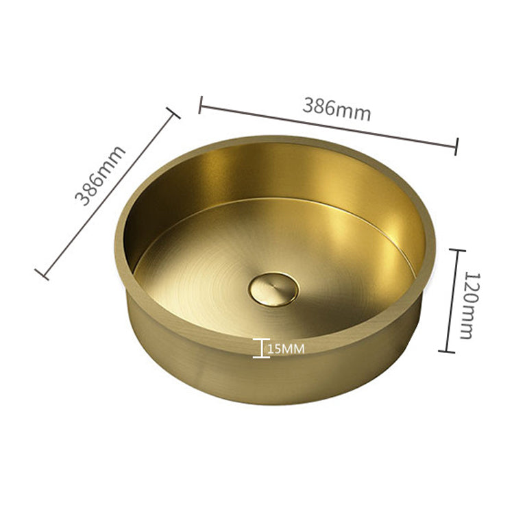 Round Bathroom Sink Modern Undermount Bathroom Sink with Faucet
