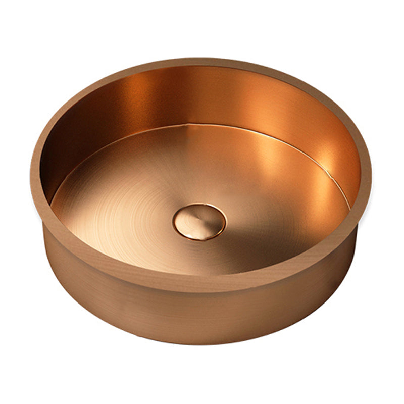 Round Bathroom Sink Modern Undermount Bathroom Sink with Faucet