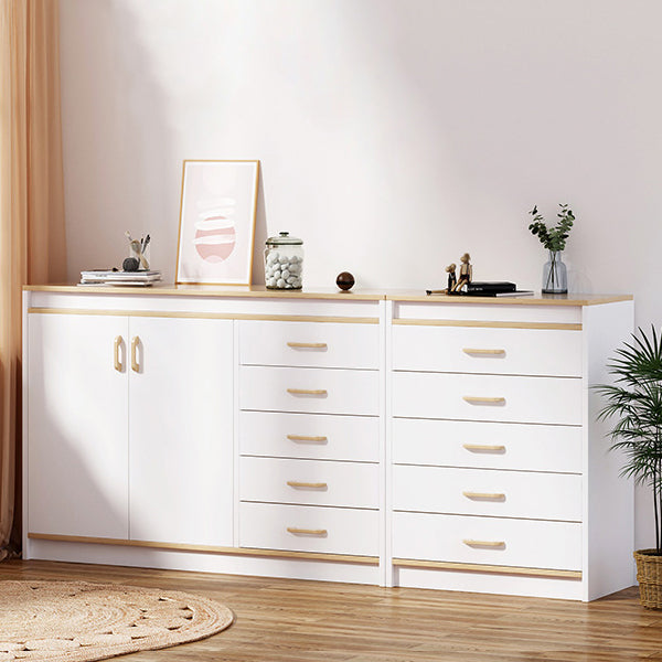 13.26-inch Width Modern Storage Chest Manufactured Wood Storage Chest Dresser