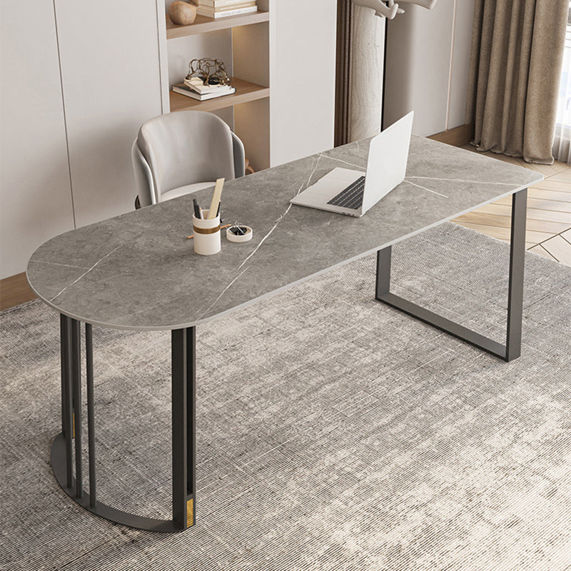 Industrial Stone Writing Desk 19.7