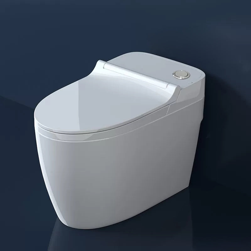 Modern Elong Toilet Bowl Siphon Jet Toilet with Seat for Bathroom