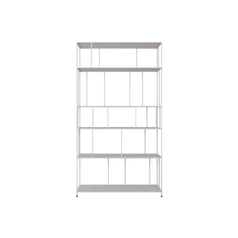 Metal Etagere Bookshelf Industrial Etagere Bookcase with 5 Shelves