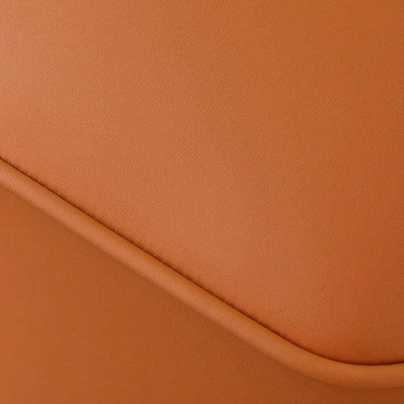 Red Modern Pouf Water Resistant Specialty Foot Stool for Living Room