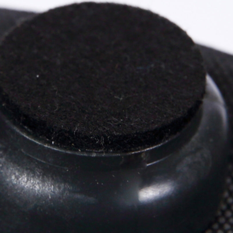 Contemporary Pouf Ottoman Faux Leather Tufted Square Pattern Cylinder Shape Ottoman