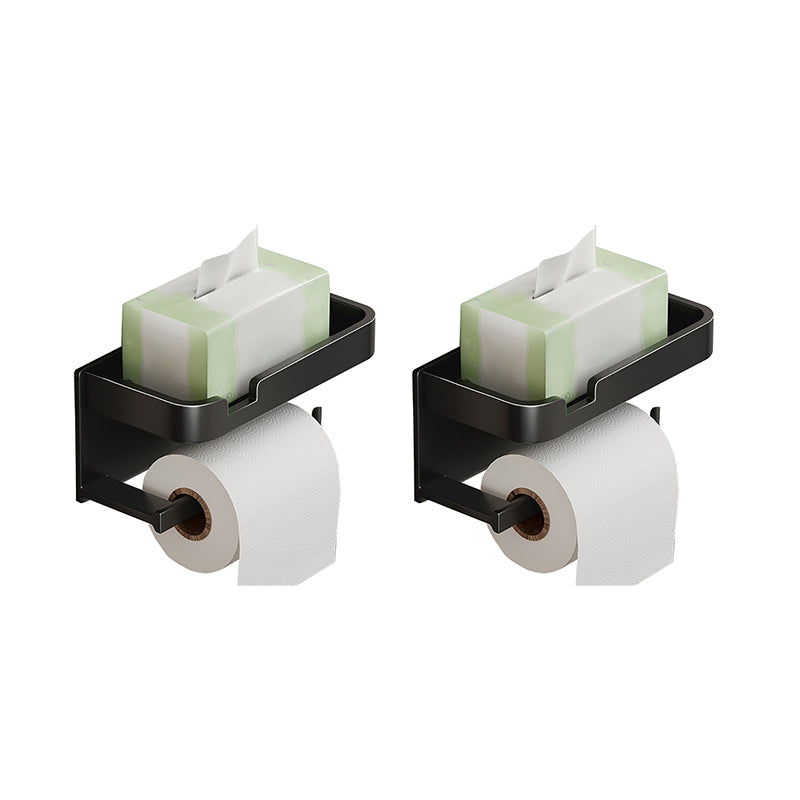 Modern Style Aluminum Single Bathroom Accessory Kit Paper Holder
