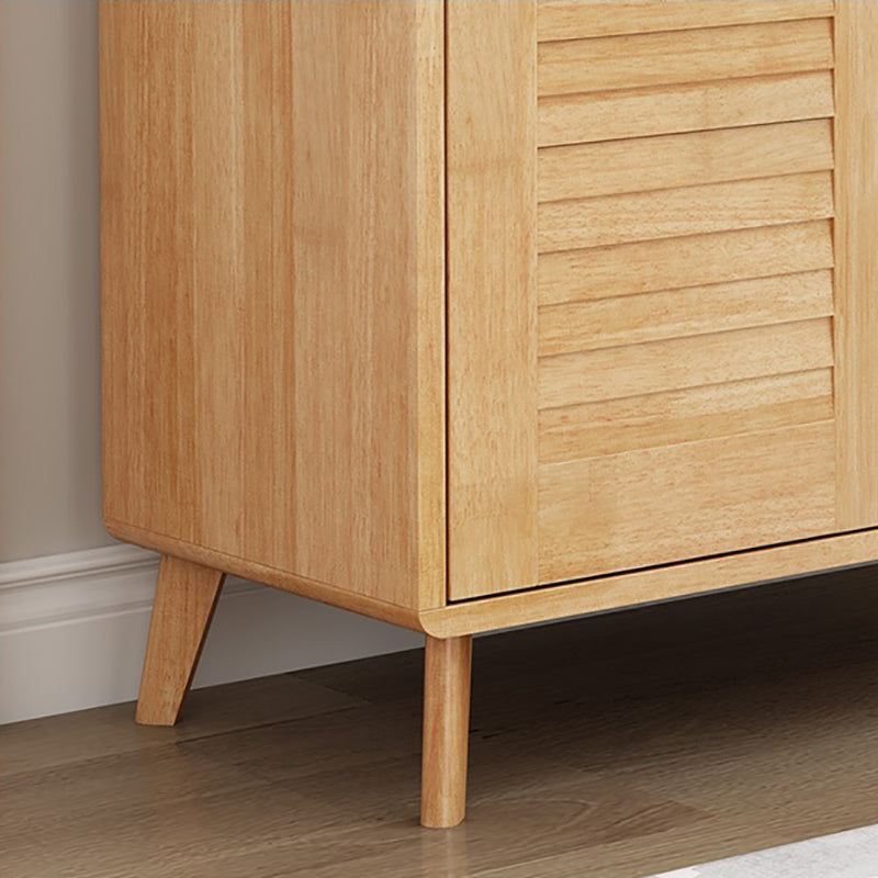 39.37" Tall Wood 2 - Door Accent Cabinet 2 - Drawer Storage Chest