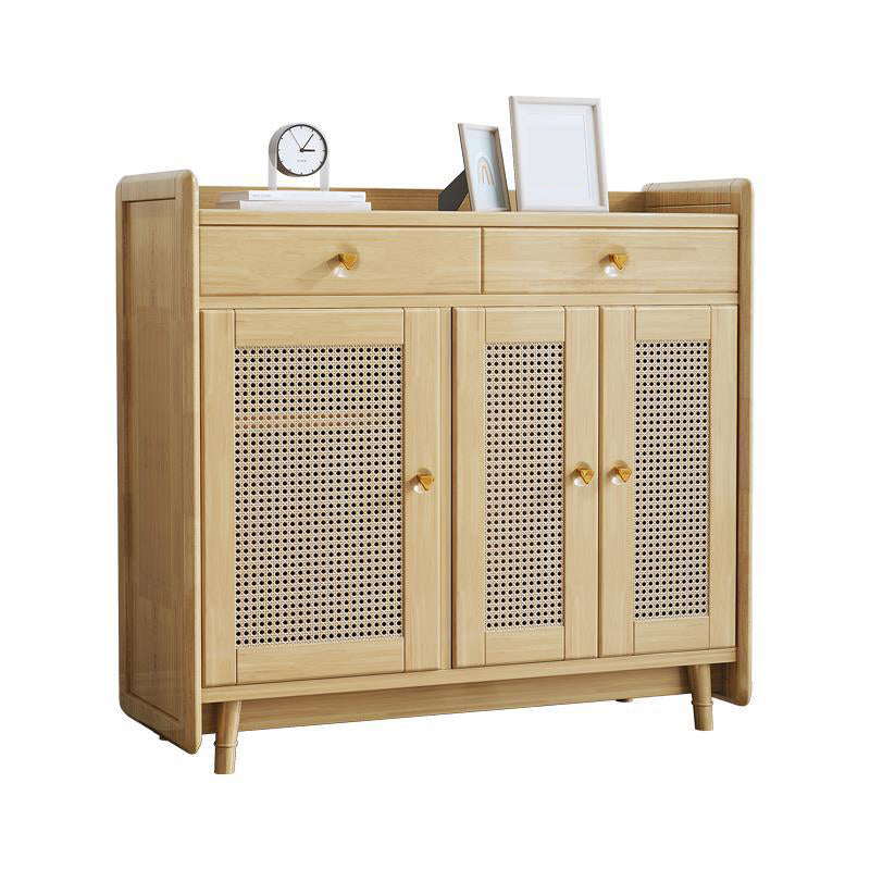 42.51" Tall 2 - Drawer Accent Cabinet Modern 3 - Door Cabinet