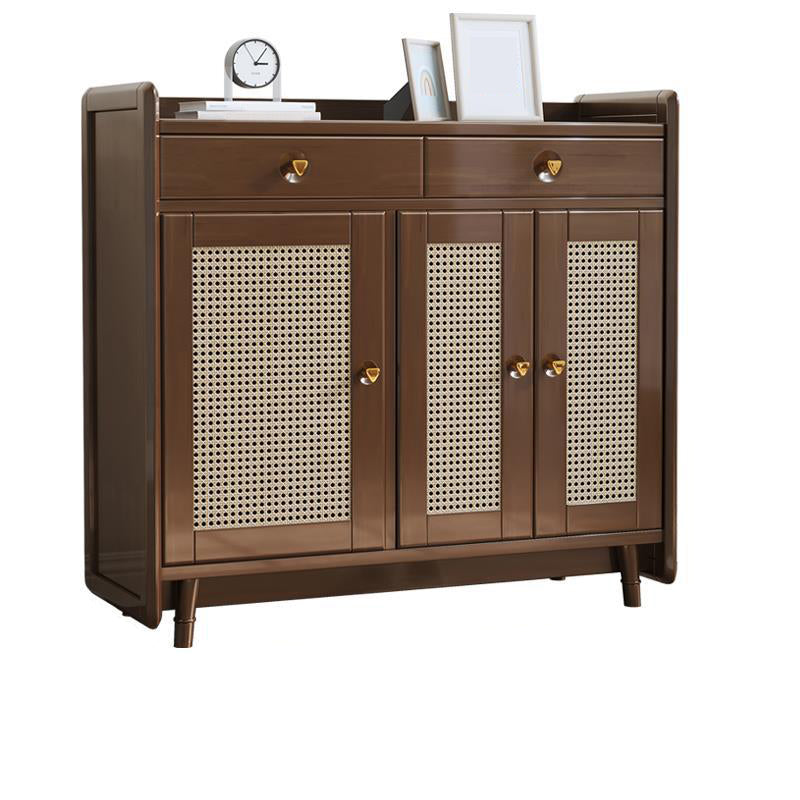 42.51" Tall 2 - Drawer Accent Cabinet Modern 3 - Door Cabinet